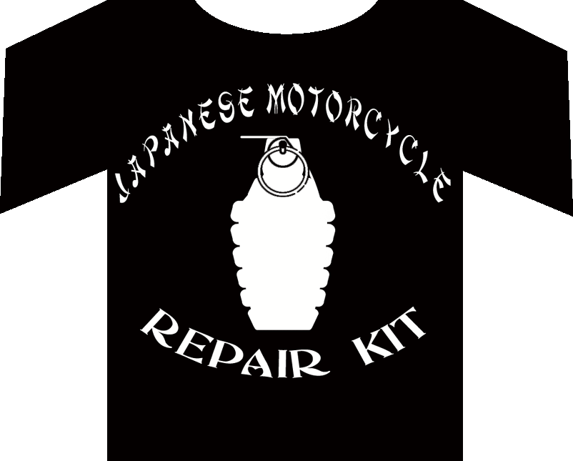 jap bike repair shirt