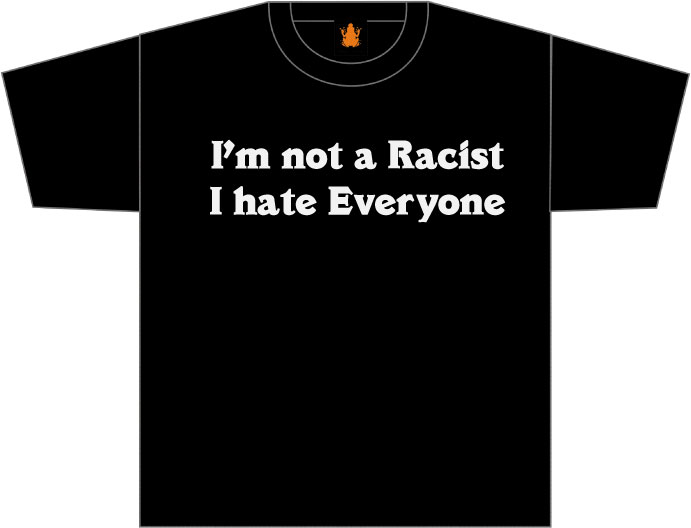 I'm not a racist