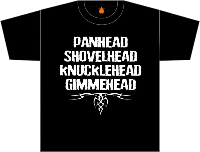 panhead shovelhead knucklehead gimme head