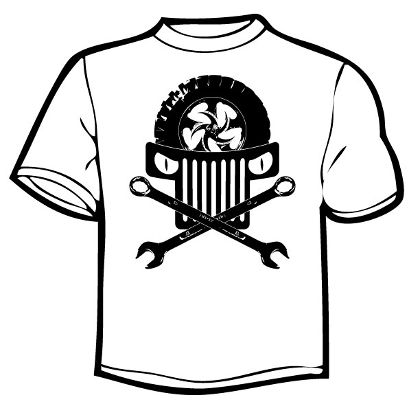 Jeep skull design